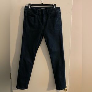 Express stretch skinny jeans 30x30